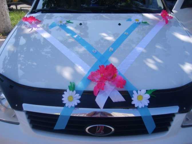 Как украсить машину на свадьбу своими руками? украшение свадебных машин :: syl.ru