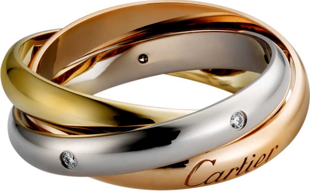 Кольцо trinity de cartier (42 фото): тройное кольцо в стиле колец планеты сатурн