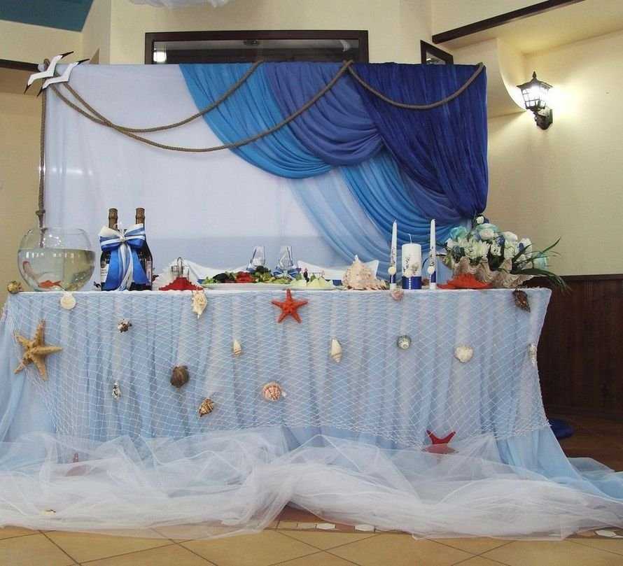 Свадьба в морском стиле: образы жениха и невесты, идеи оформления зала 2021