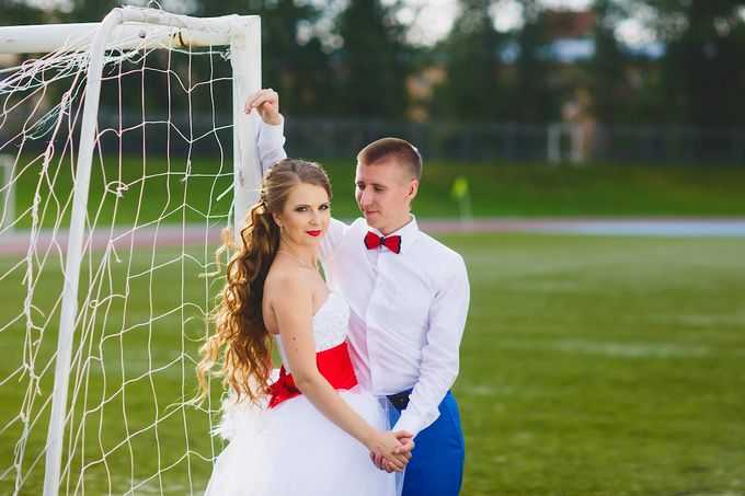 Свадьба в спортивном стиле для самых креативных