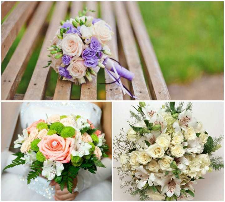 Букет невесты из живых цветов: пошаговая инструкция по составлению свадебной композиции своими руками с фото