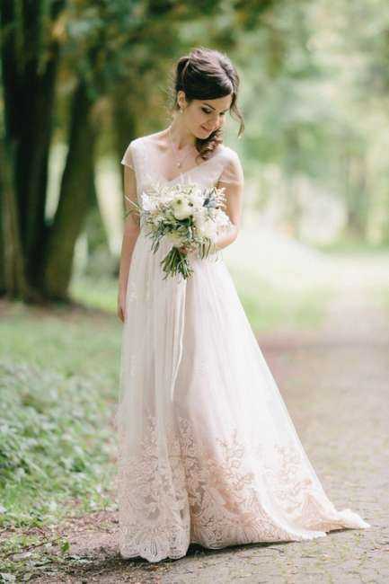 Платье в стиле рустик – с чем и как носить невесте