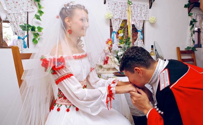 Сватовство со стороны невесты: сценарий, обряд, конкурсы, слова