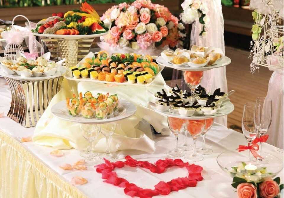 Закуски на свадьбу - особая популярность: рецепты с фото и видео
