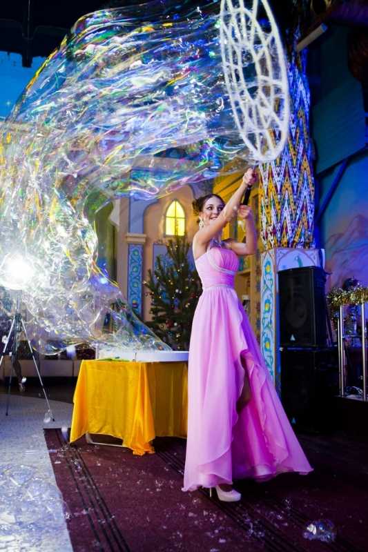 Мыльные пузыри на свадьбу - изюминка вашего праздника