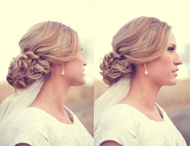 Прически на короткие волосы на свадьбу - красивые укладки на торжество