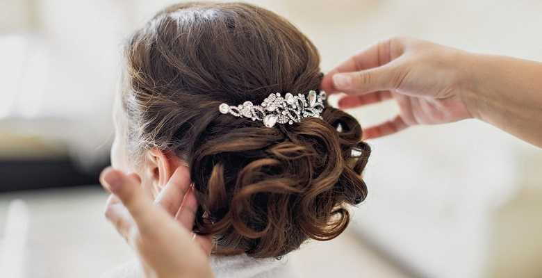 Красивые свадебные прически с распущенными волосами