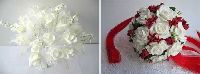 Создаем красивый и оригинальный букет невесты своими руками