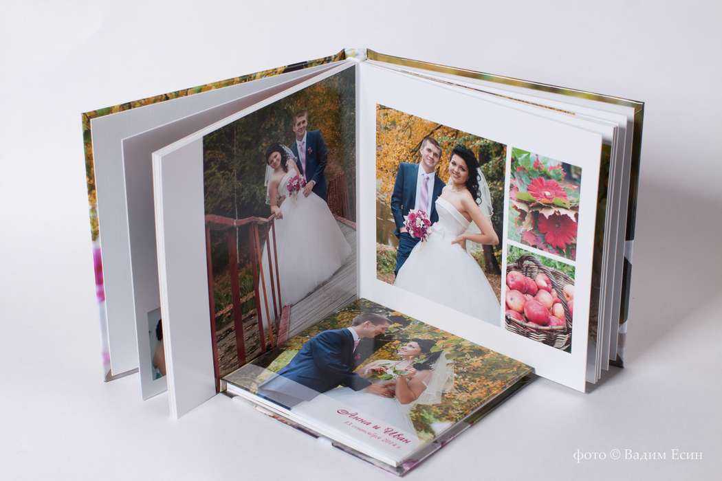 Свадебная фотокнига — примеры оформления, фото от фотографа