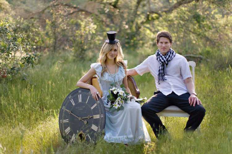 Свадьба в стиле «алиса в стране чудес»: озорное безумие