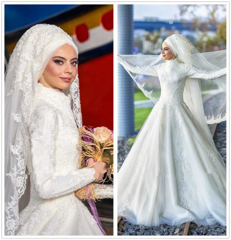 Мусульманские свадебные платья: фото самых эффектных нарядов