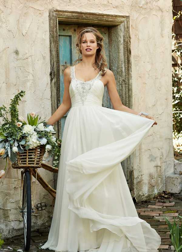 Летние свадебные платья, варианты моделей и наиболее подходящие ткани