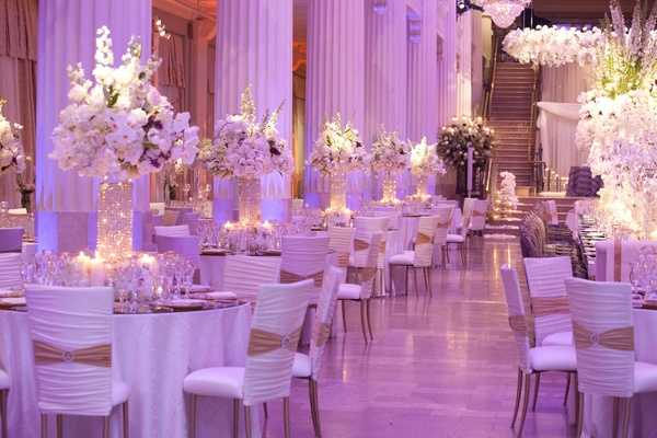 Свадьба в фиолетовых тонах: значение цвета и рекомендации по оформлению торжества