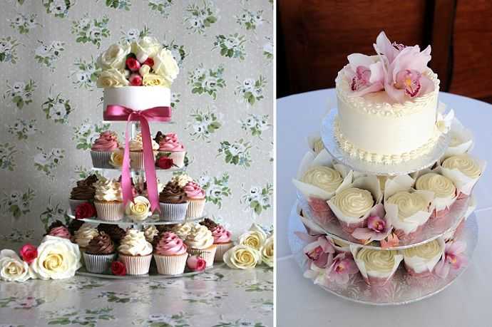 Предлагаем ознакомиться с оригинальными идеями украшения главного десерта торжества чтобы определиться и правильно выбрать кремовые свадебные торты