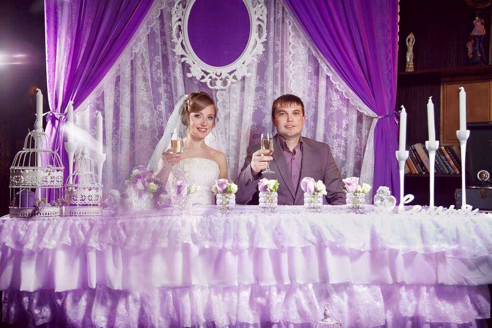 Сиреневая свадьба: изысканность и нежность палитры.