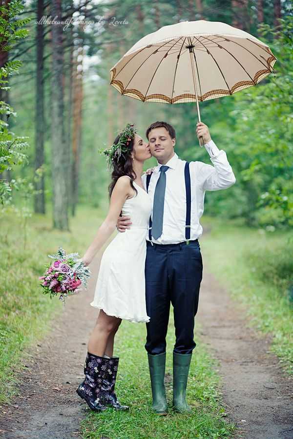 ᐉ свадебная фотосессия в дождь - оригинальные идеи - svadebniy-mir.su