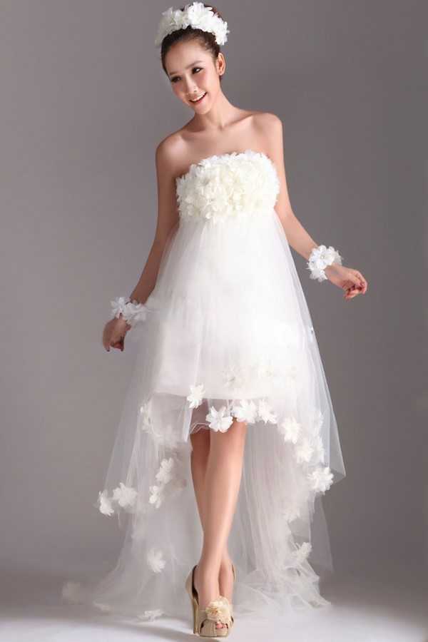 Пышные длинные платья на свадьбу для невест: красивые закрытые и модные открытые фасоны
